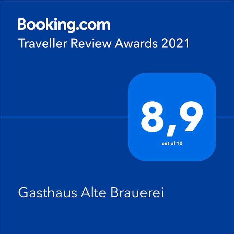אטנהיים Gasthaus Alte Brauerei מראה חיצוני תמונה